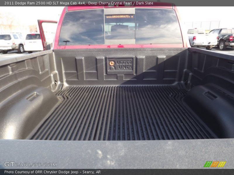 Deep Cherry Crystal Pearl / Dark Slate 2011 Dodge Ram 2500 HD SLT Mega Cab 4x4