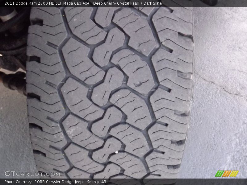Deep Cherry Crystal Pearl / Dark Slate 2011 Dodge Ram 2500 HD SLT Mega Cab 4x4