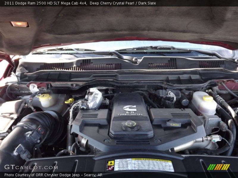  2011 Ram 2500 HD SLT Mega Cab 4x4 Engine - 6.7 Liter OHV 24-Valve Cummins VGT Turbo-Diesel Inline 6 Cylinder