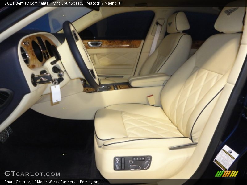  2011 Continental Flying Spur Speed Magnolia Interior