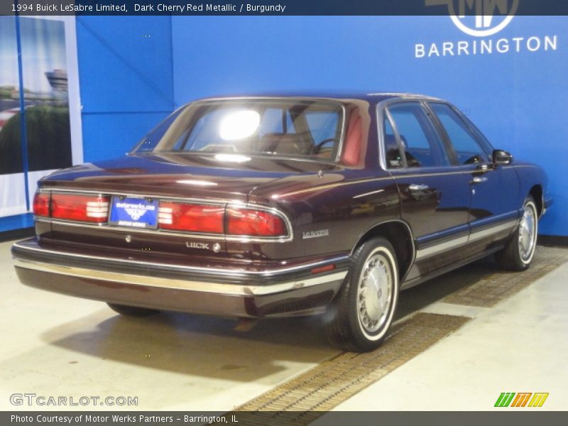 Dark Cherry Red Metallic / Burgundy 1994 Buick LeSabre Limited