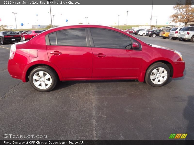 Red Brick Metallic / Charcoal 2010 Nissan Sentra 2.0
