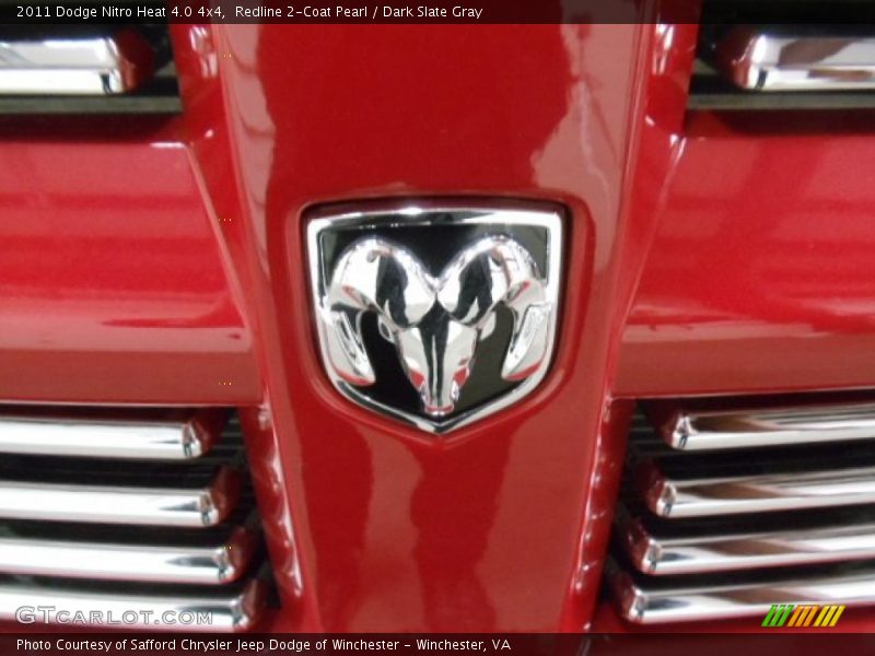 Redline 2-Coat Pearl / Dark Slate Gray 2011 Dodge Nitro Heat 4.0 4x4