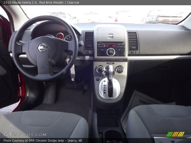 Red Brick Metallic / Charcoal 2010 Nissan Sentra 2.0