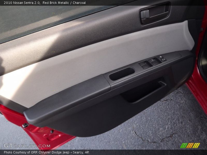 Red Brick Metallic / Charcoal 2010 Nissan Sentra 2.0