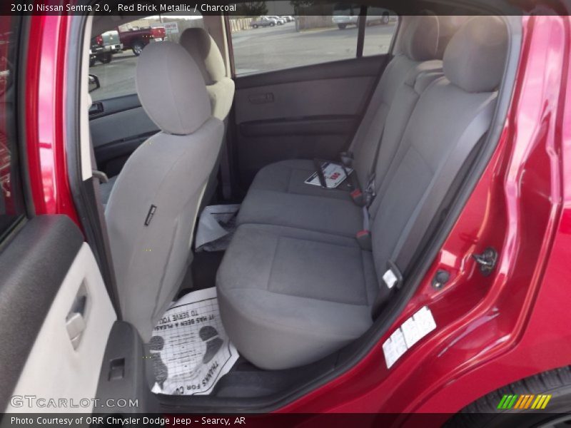 Red Brick Metallic / Charcoal 2010 Nissan Sentra 2.0