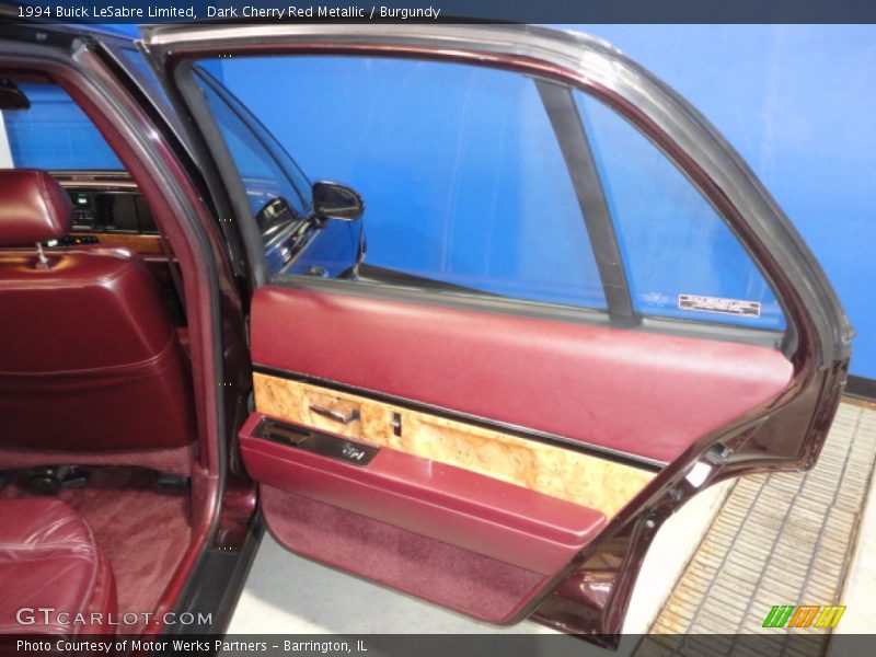 Dark Cherry Red Metallic / Burgundy 1994 Buick LeSabre Limited