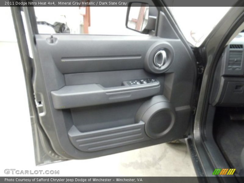 Mineral Gray Metallic / Dark Slate Gray 2011 Dodge Nitro Heat 4x4