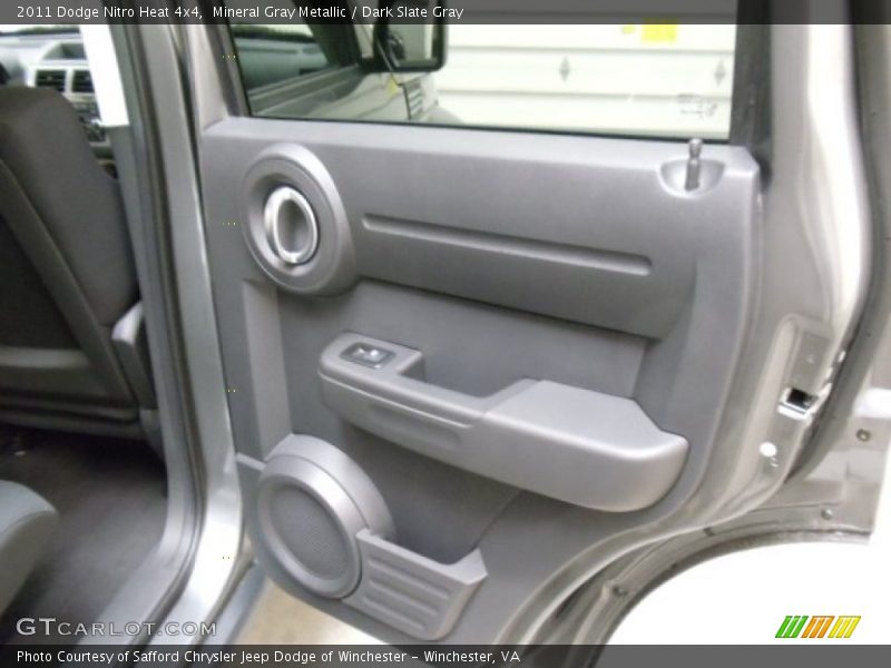 Mineral Gray Metallic / Dark Slate Gray 2011 Dodge Nitro Heat 4x4