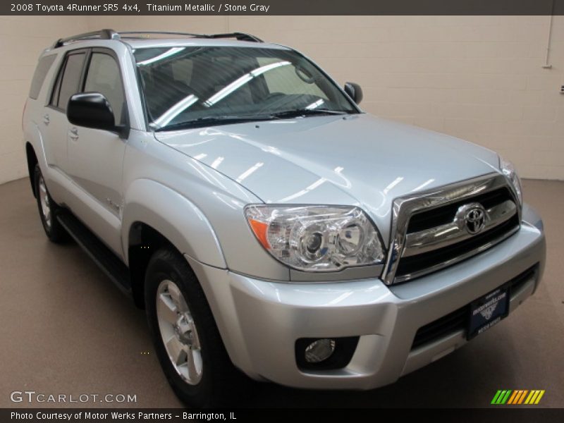 Titanium Metallic / Stone Gray 2008 Toyota 4Runner SR5 4x4