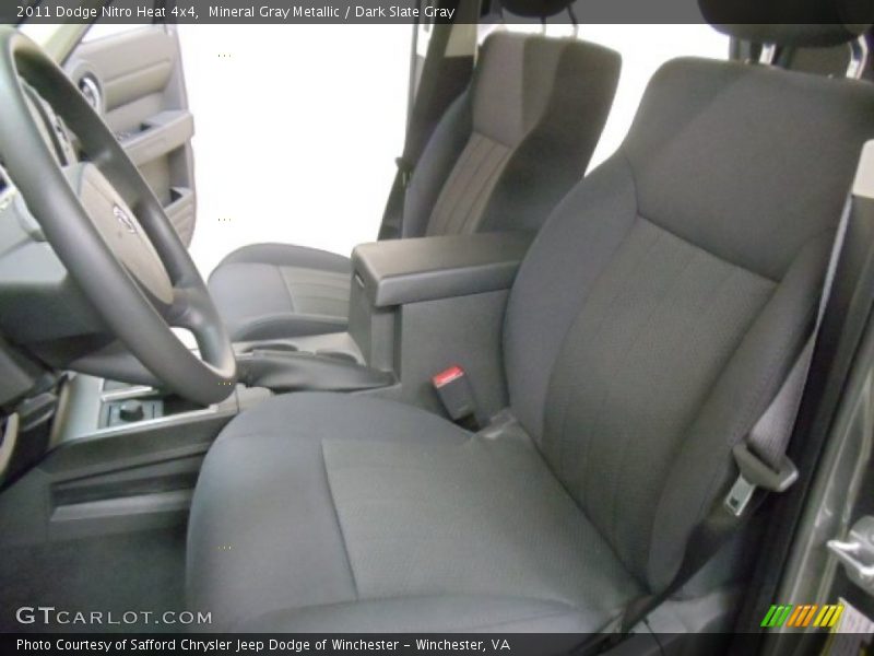 Mineral Gray Metallic / Dark Slate Gray 2011 Dodge Nitro Heat 4x4