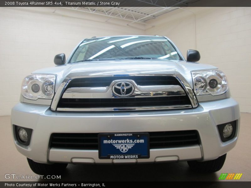 Titanium Metallic / Stone Gray 2008 Toyota 4Runner SR5 4x4