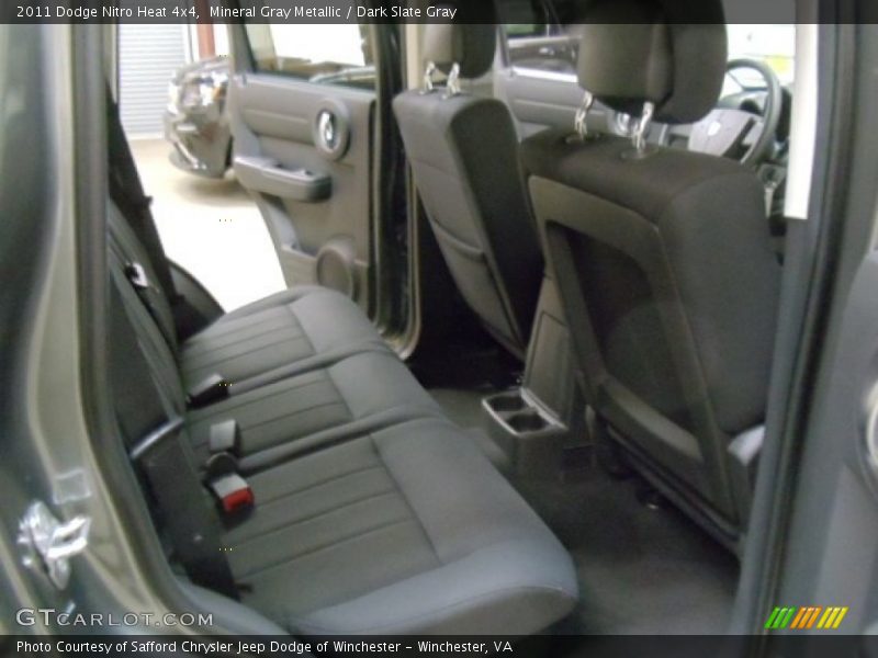 Mineral Gray Metallic / Dark Slate Gray 2011 Dodge Nitro Heat 4x4