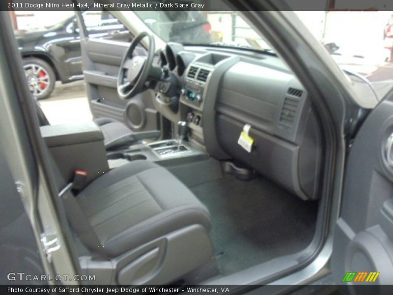 Mineral Gray Metallic / Dark Slate Gray 2011 Dodge Nitro Heat 4x4