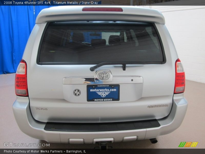 Titanium Metallic / Stone Gray 2008 Toyota 4Runner SR5 4x4