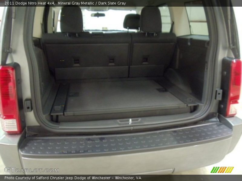 Mineral Gray Metallic / Dark Slate Gray 2011 Dodge Nitro Heat 4x4