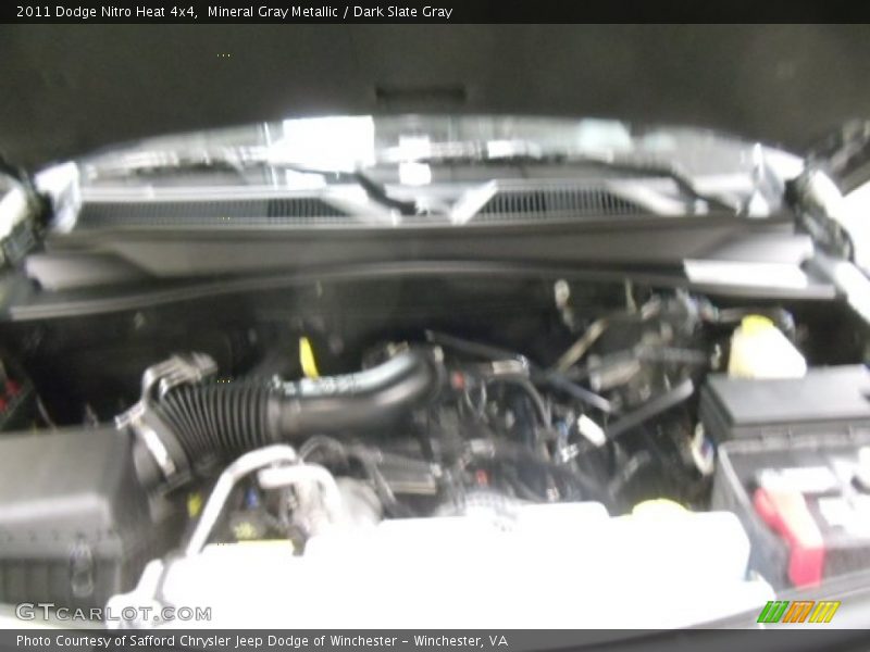 Mineral Gray Metallic / Dark Slate Gray 2011 Dodge Nitro Heat 4x4
