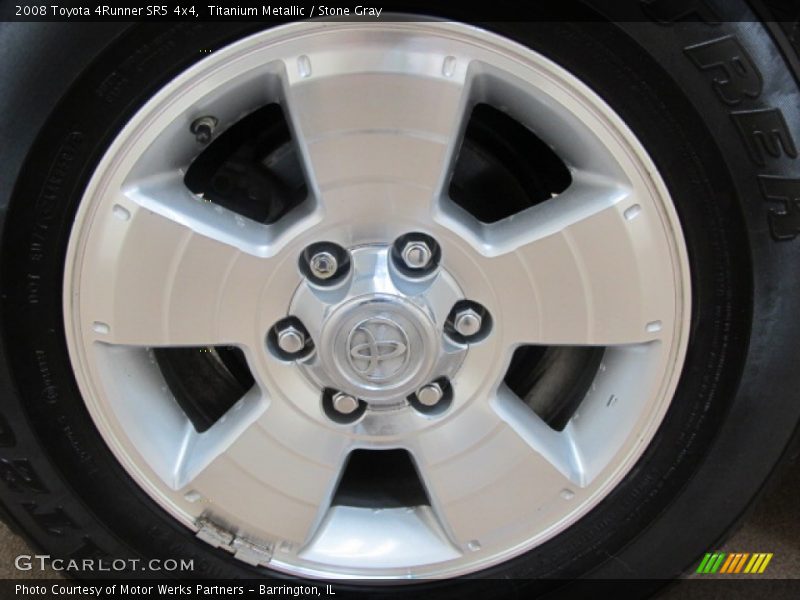 Titanium Metallic / Stone Gray 2008 Toyota 4Runner SR5 4x4
