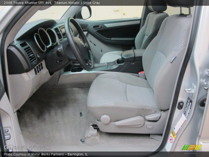Titanium Metallic / Stone Gray 2008 Toyota 4Runner SR5 4x4