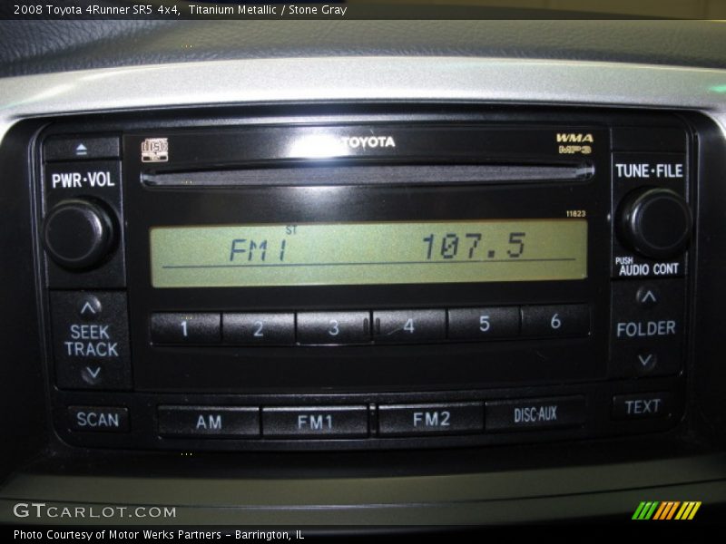 Titanium Metallic / Stone Gray 2008 Toyota 4Runner SR5 4x4