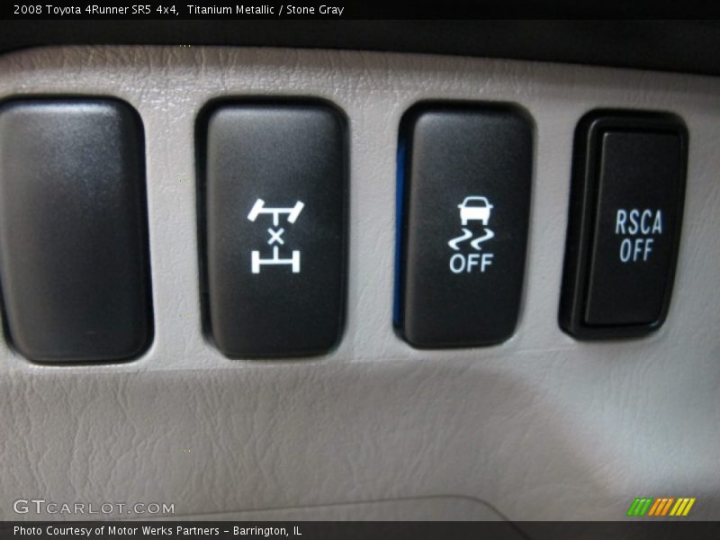 Titanium Metallic / Stone Gray 2008 Toyota 4Runner SR5 4x4