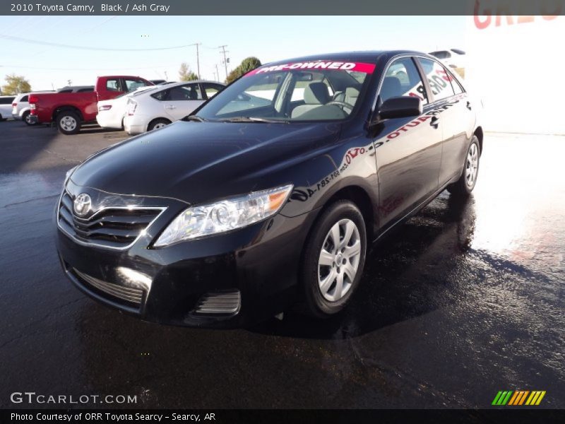 Black / Ash Gray 2010 Toyota Camry