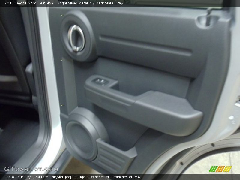 Bright Silver Metallic / Dark Slate Gray 2011 Dodge Nitro Heat 4x4