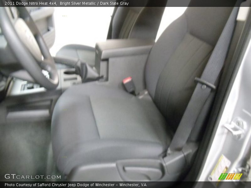 Bright Silver Metallic / Dark Slate Gray 2011 Dodge Nitro Heat 4x4