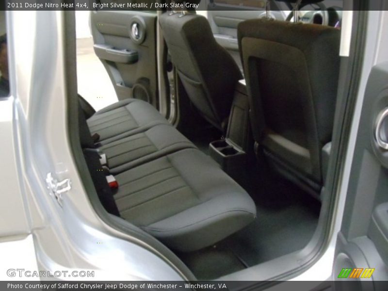 Bright Silver Metallic / Dark Slate Gray 2011 Dodge Nitro Heat 4x4