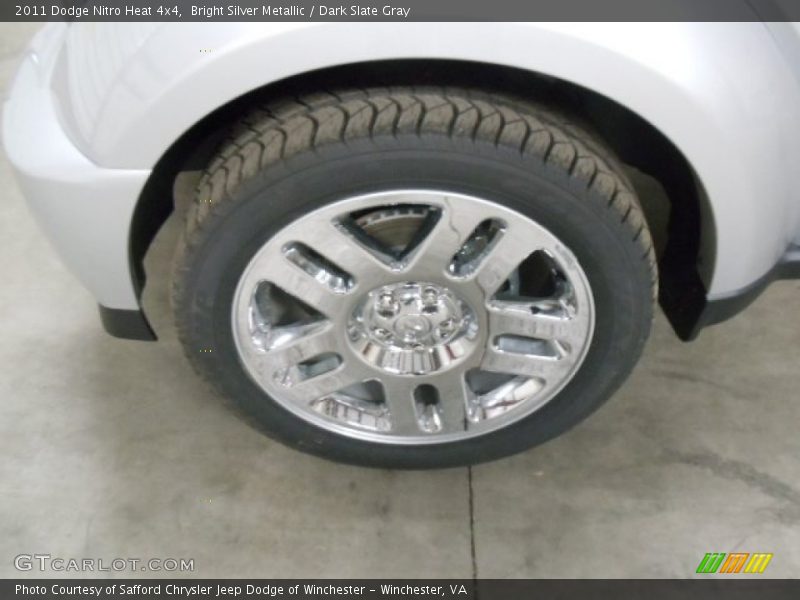 Bright Silver Metallic / Dark Slate Gray 2011 Dodge Nitro Heat 4x4