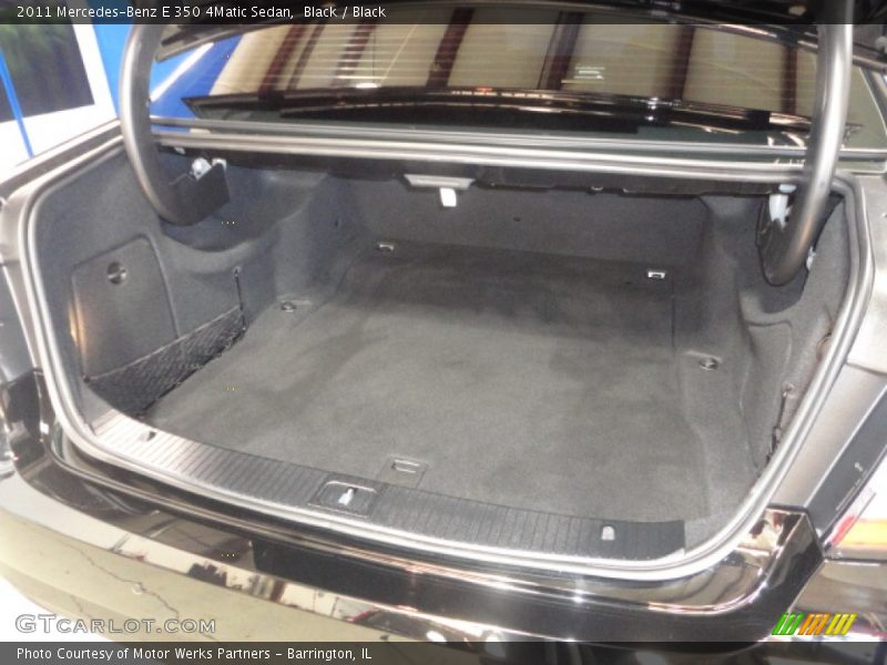 Black / Black 2011 Mercedes-Benz E 350 4Matic Sedan