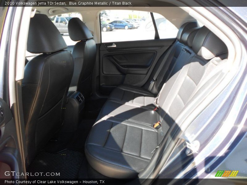 Blue Graphite Metallic / Titan Black 2010 Volkswagen Jetta TDI Sedan
