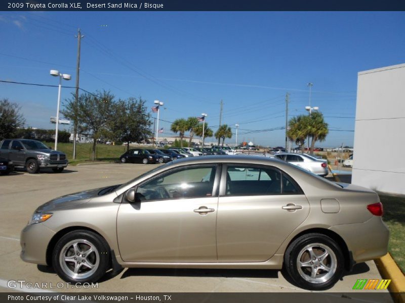 Custom Wheels of 2009 Corolla XLE