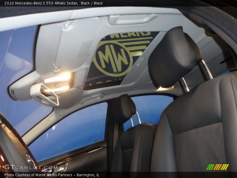 Black / Black 2010 Mercedes-Benz S 550 4Matic Sedan