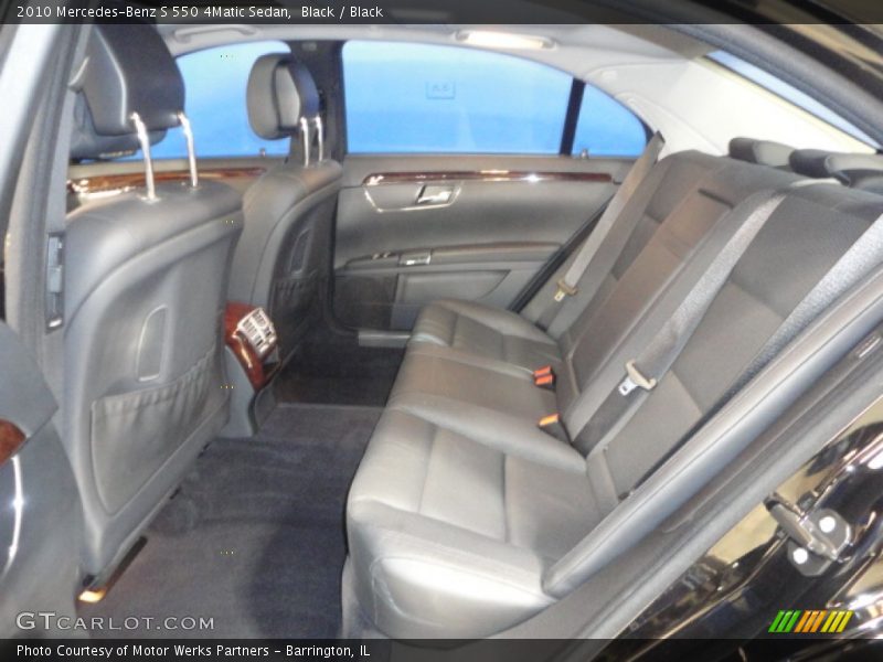 Black / Black 2010 Mercedes-Benz S 550 4Matic Sedan
