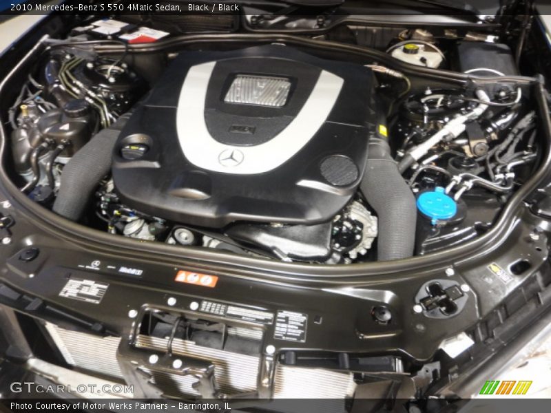 Black / Black 2010 Mercedes-Benz S 550 4Matic Sedan