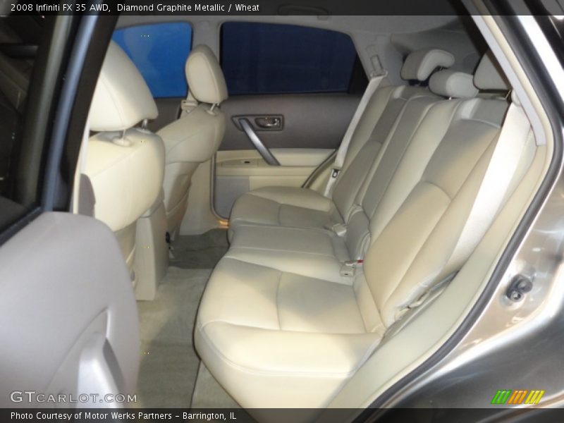 Diamond Graphite Metallic / Wheat 2008 Infiniti FX 35 AWD