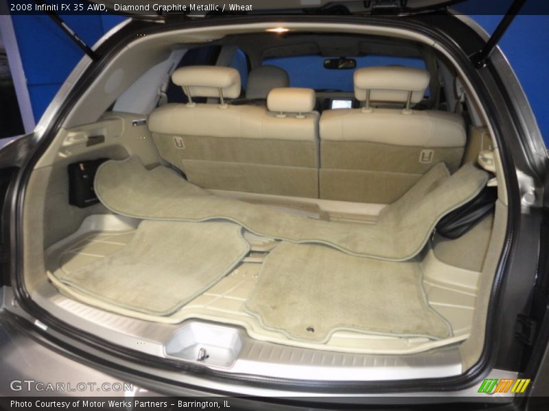 Diamond Graphite Metallic / Wheat 2008 Infiniti FX 35 AWD