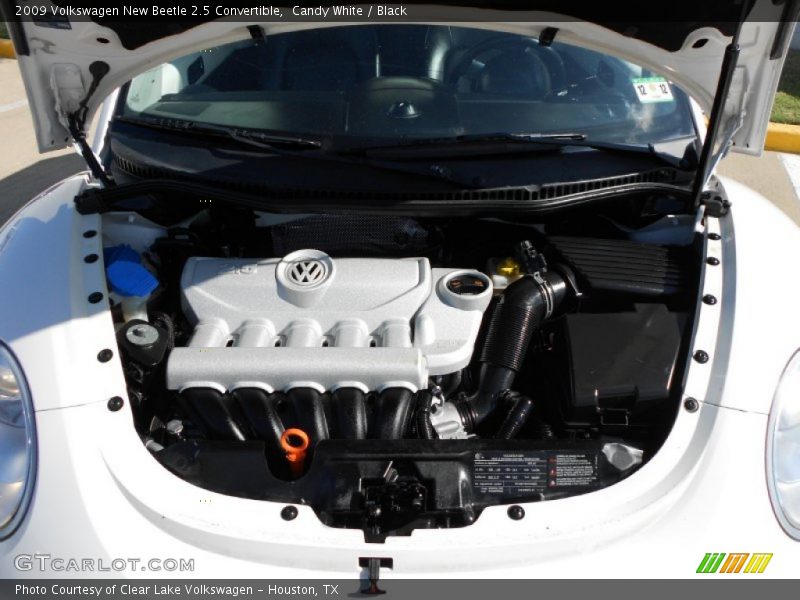  2009 New Beetle 2.5 Convertible Engine - 2.5 Liter DOHC 20-Valve 5 Cylinder