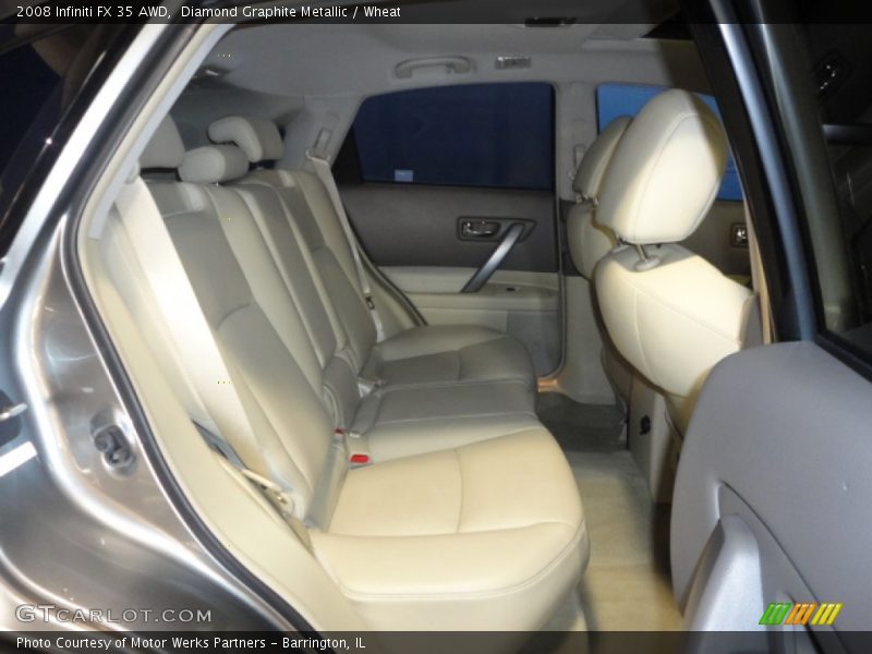 Diamond Graphite Metallic / Wheat 2008 Infiniti FX 35 AWD