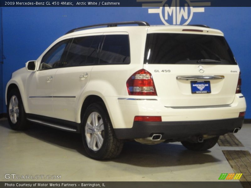 Arctic White / Cashmere 2009 Mercedes-Benz GL 450 4Matic