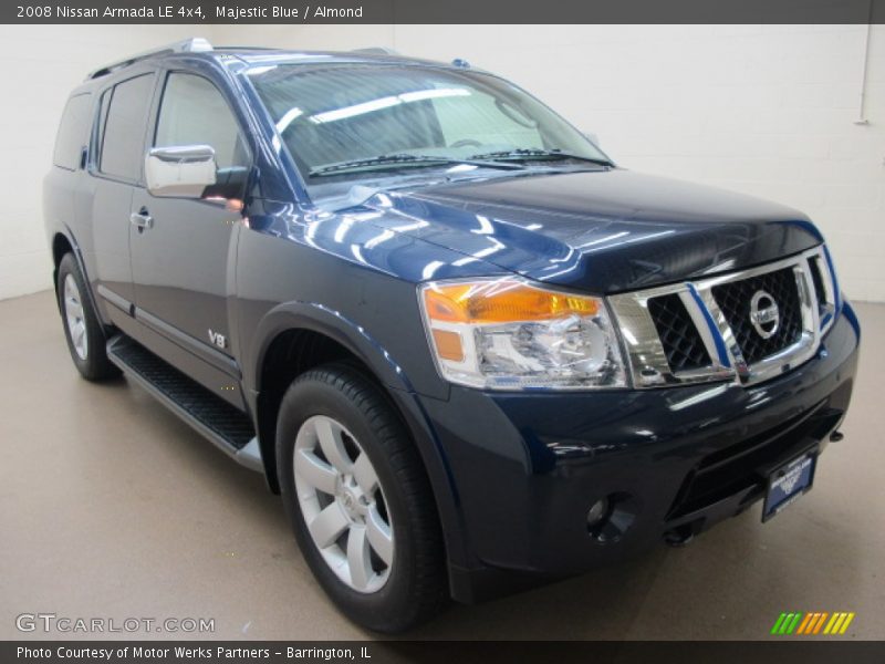 Majestic Blue / Almond 2008 Nissan Armada LE 4x4