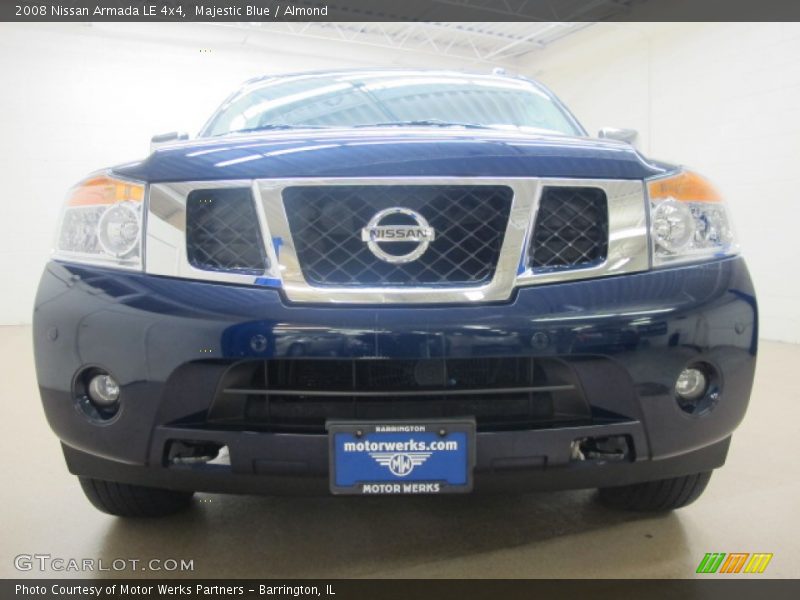Majestic Blue / Almond 2008 Nissan Armada LE 4x4