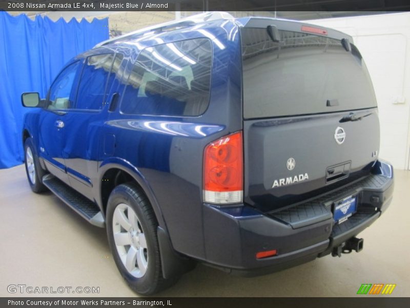 Majestic Blue / Almond 2008 Nissan Armada LE 4x4