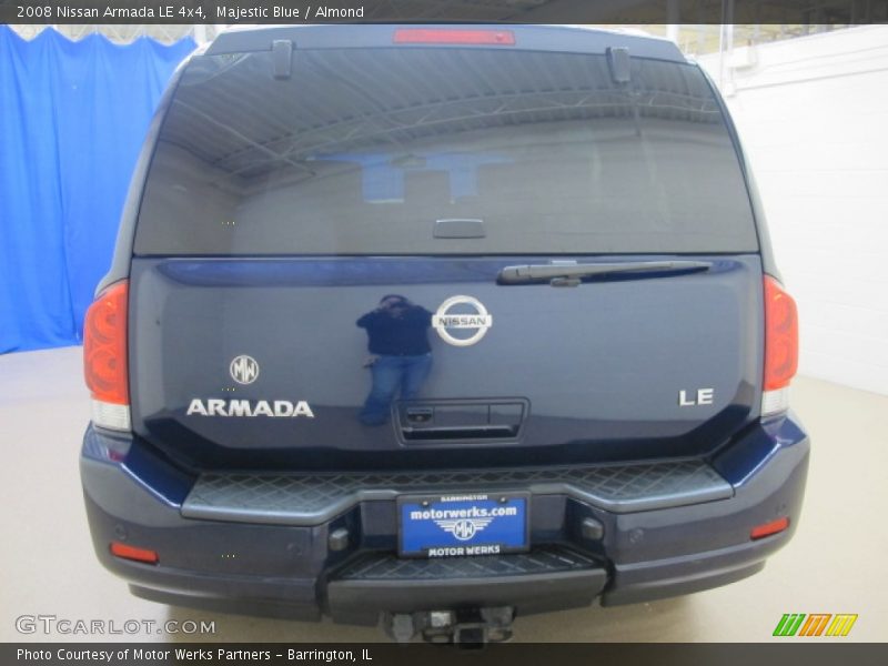 Majestic Blue / Almond 2008 Nissan Armada LE 4x4
