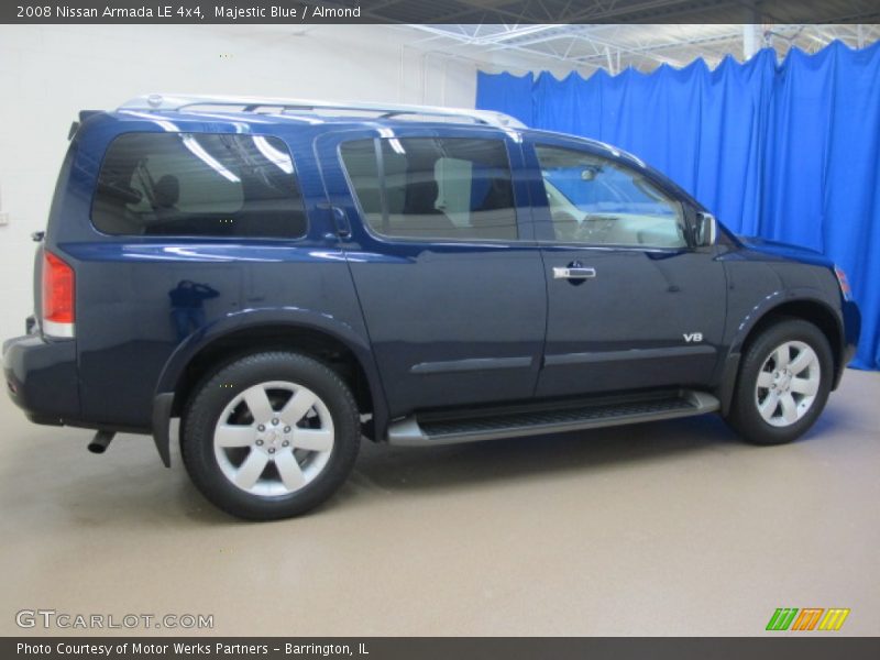 Majestic Blue / Almond 2008 Nissan Armada LE 4x4