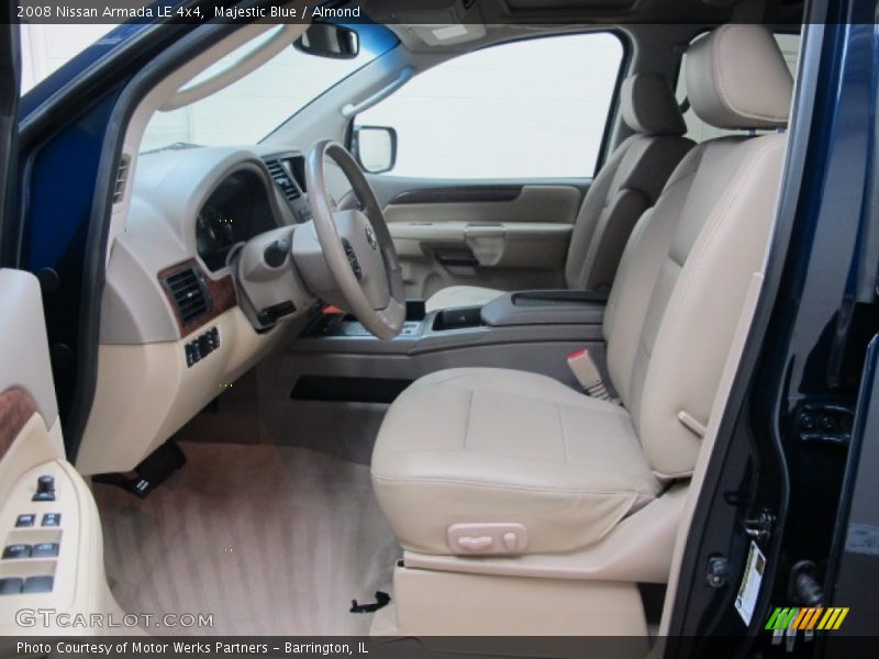 Majestic Blue / Almond 2008 Nissan Armada LE 4x4