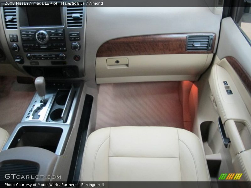 Majestic Blue / Almond 2008 Nissan Armada LE 4x4