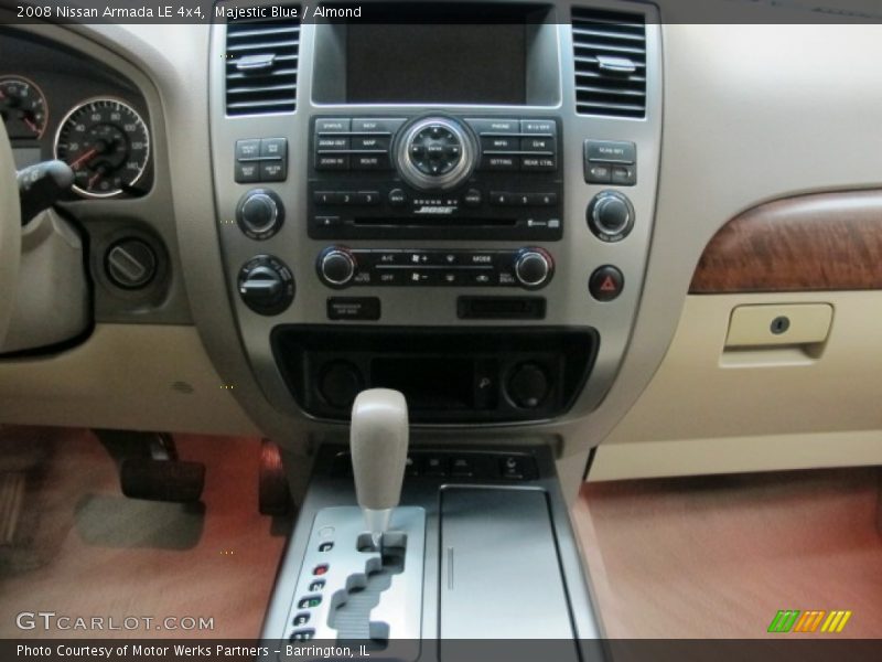 Majestic Blue / Almond 2008 Nissan Armada LE 4x4