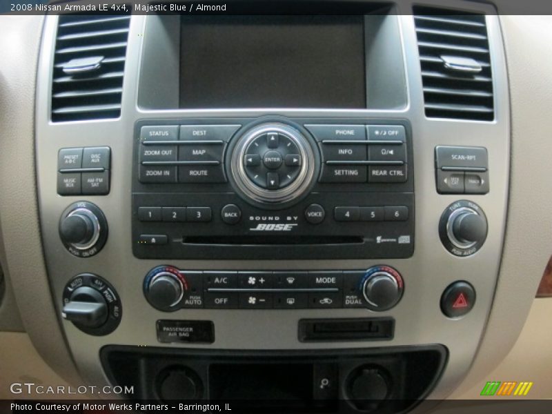 Majestic Blue / Almond 2008 Nissan Armada LE 4x4